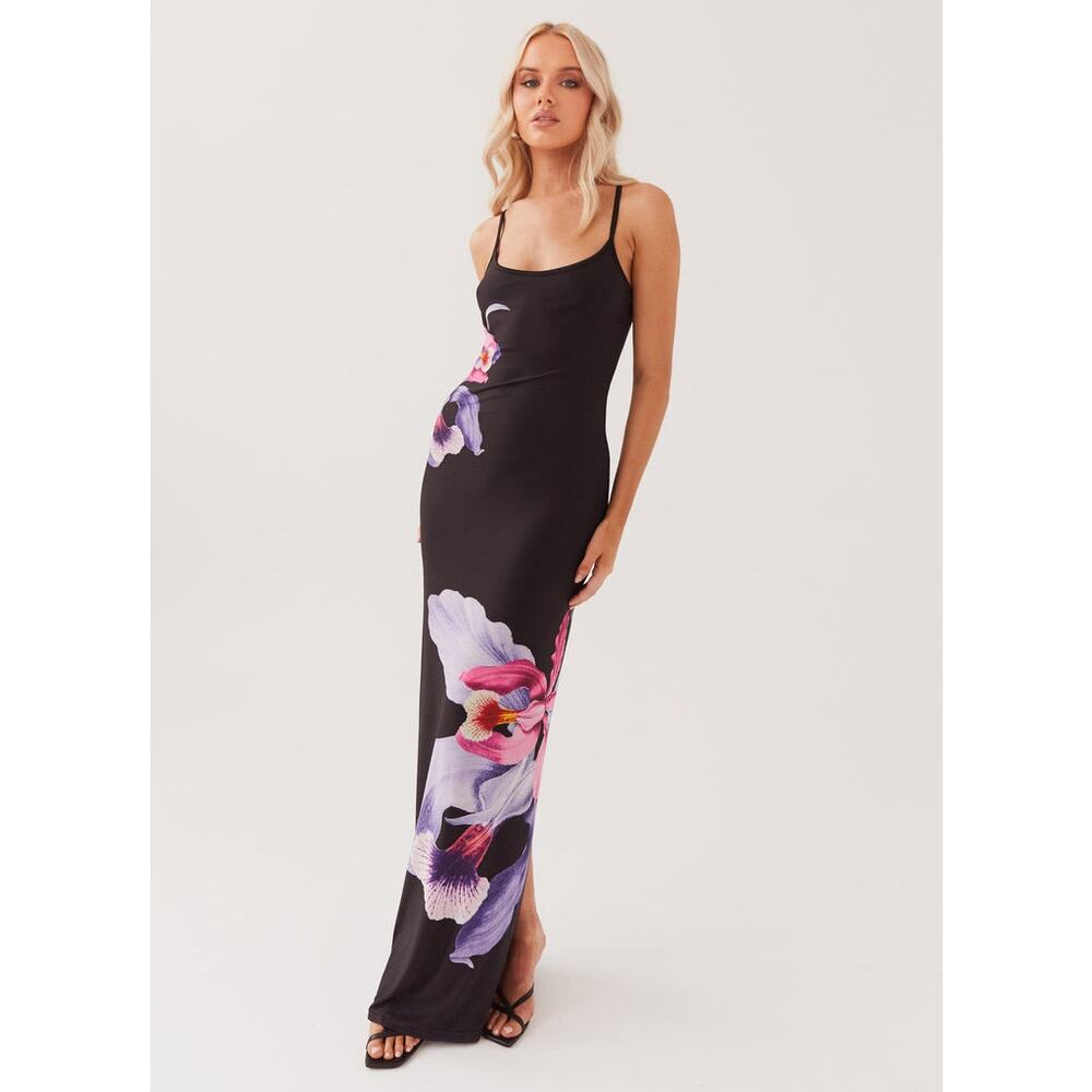 Peppermayo Bad News Mesh Maxi Dress